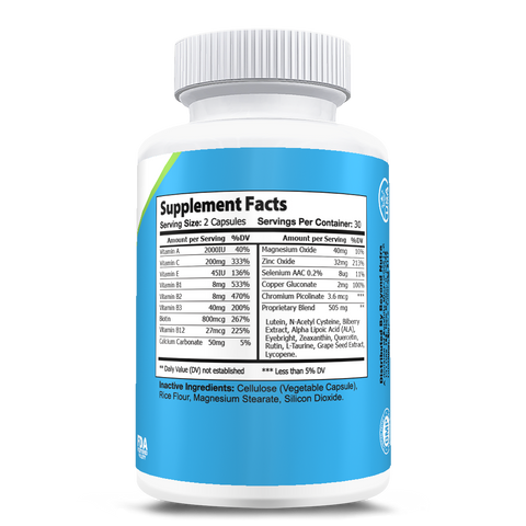 Beyond Nutra - Eye Health Support 60 Capsules-Beyondnutra.com