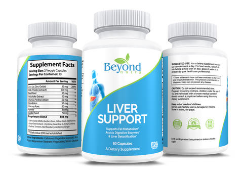 Beyond Nutra - Liver Support Care 60 Capsules-Beyondnutra.com