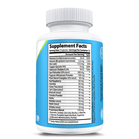 Beyond Nutra - Prostate Formula 60 Capsules-Beyondnutra.com