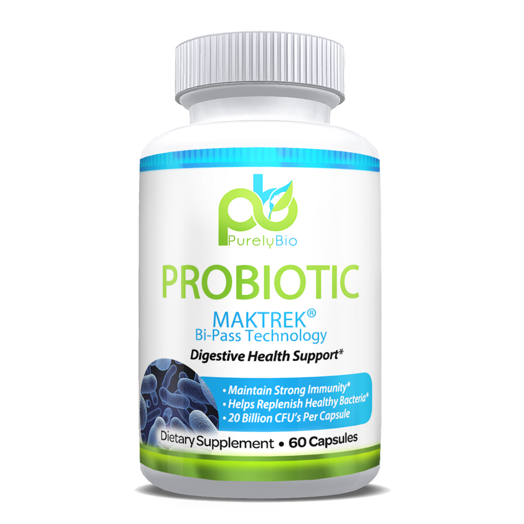 Purelybio - Probiotic 40 Billion CFU Maktrek  60ct Capsules