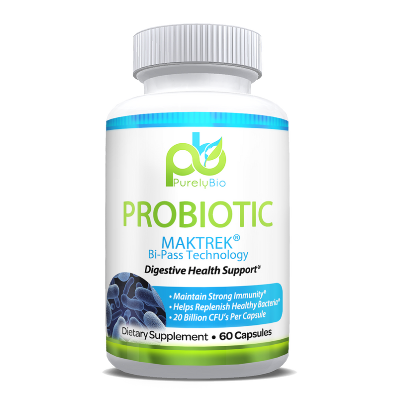 Purelybio - Probiotic 40 Billion CFU Maktrek  60ct Capsules