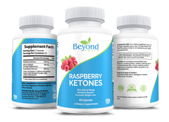 BeyondNutra - Raspberry Ketone Pure 500 mg 60 Capsules
